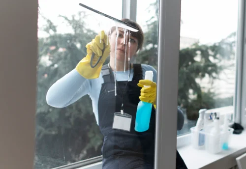 Nettoyage de vitres intérieures et extérieures à Thiviers